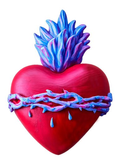 Corazón de Jesús vino tinto