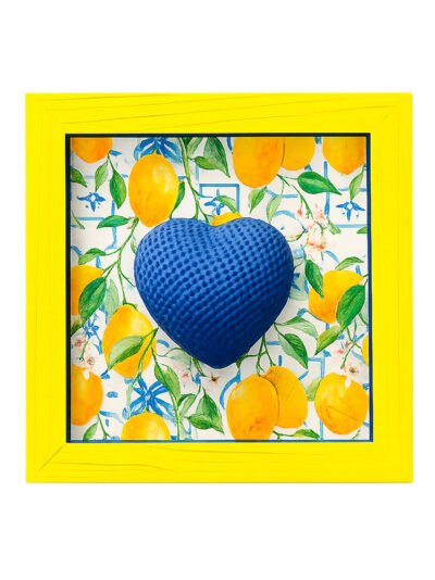 Cuadro corazón limones