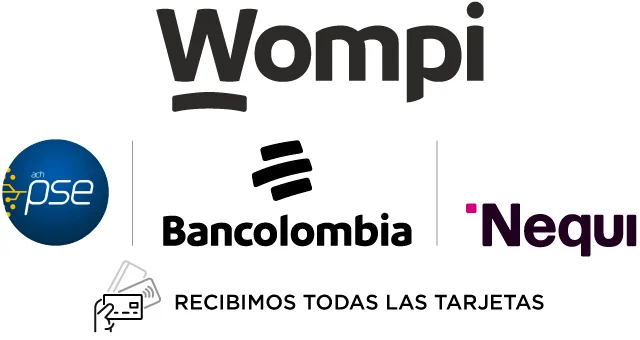 Medios de pago Wompi: PSE, Bancolombia, Nequi y Tarjetas